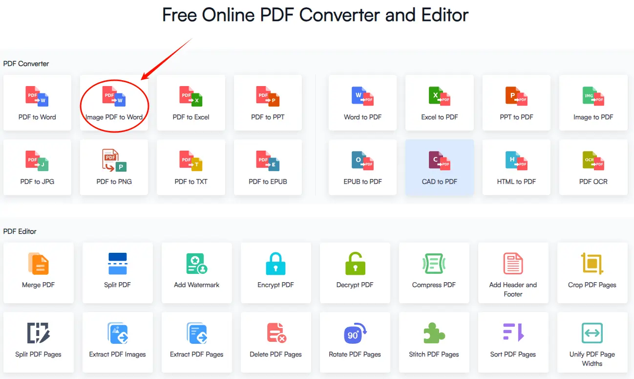 How-to-Use-Fonwork-Image-PDF-to-Word-step-1
