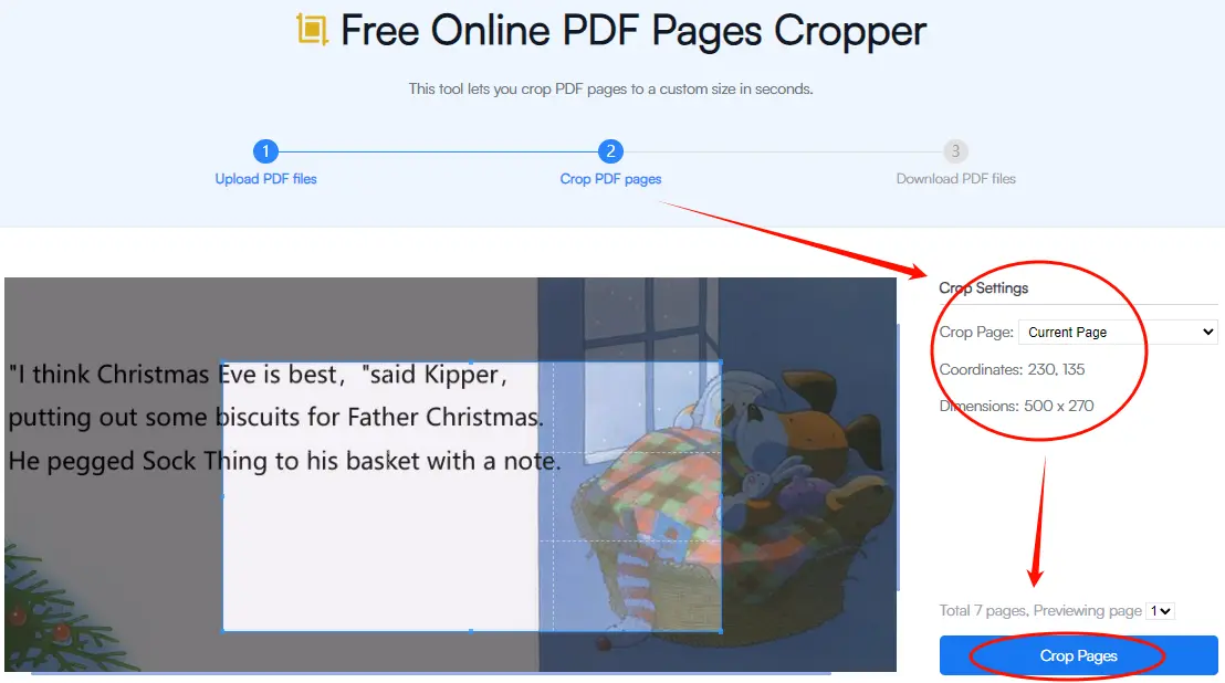 How-to-Use-Fonwork-Crop-PDF-Pages-step-3