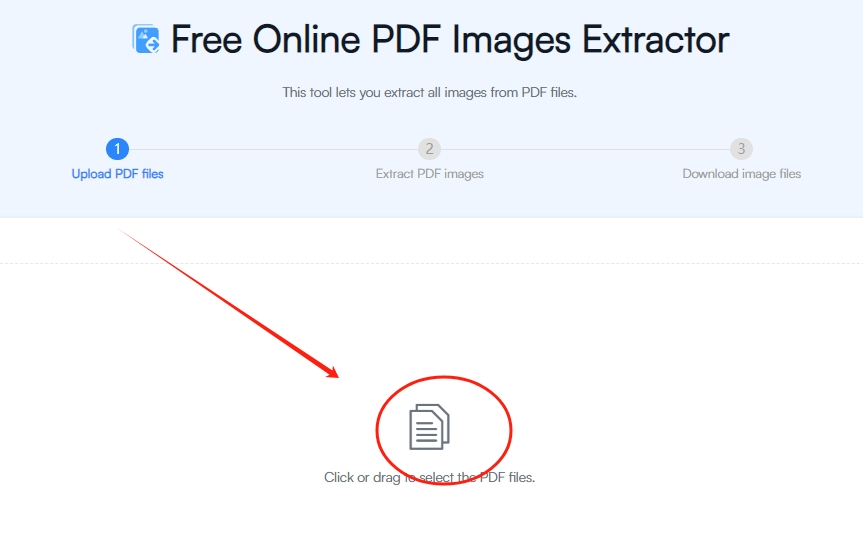 How-to-Use-Fonwork-Extract-PDF-Images-step-2