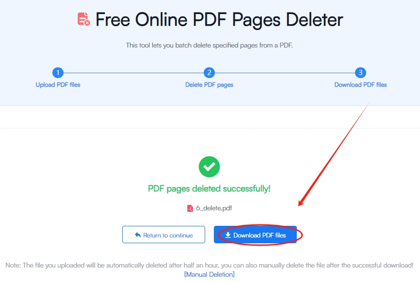 How-to-Use-Fonwork-delete-PDF-Pages-step-4