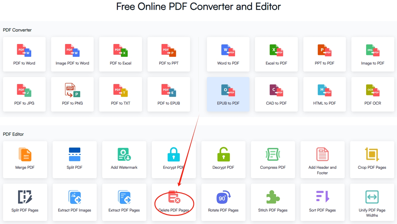 How-to-Use-Fonwork-delete-PDF-Pages-step-1
