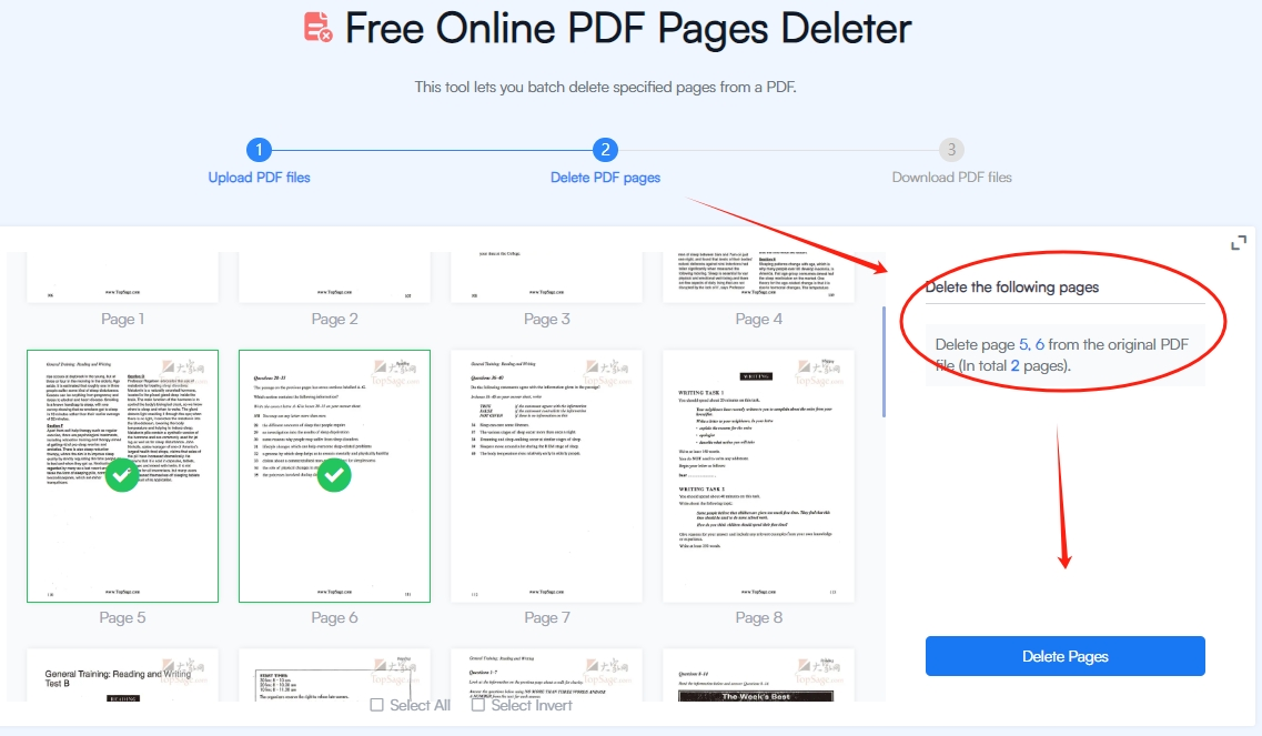 How-to-Use-Fonwork-delete-PDF-Pages-step-3