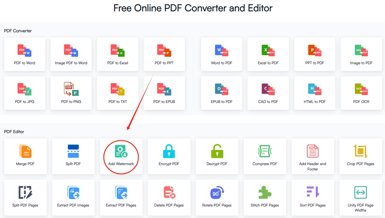 How-to-Use-Fonwork-Add-Watermark-to-PDF-step-1