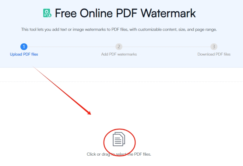 How-to-Use-Fonwork-Add-Watermark-to-PDF-step-2
