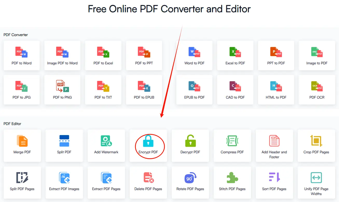 How-to-Use-Fonwork-Encrypt-PDF-step-1