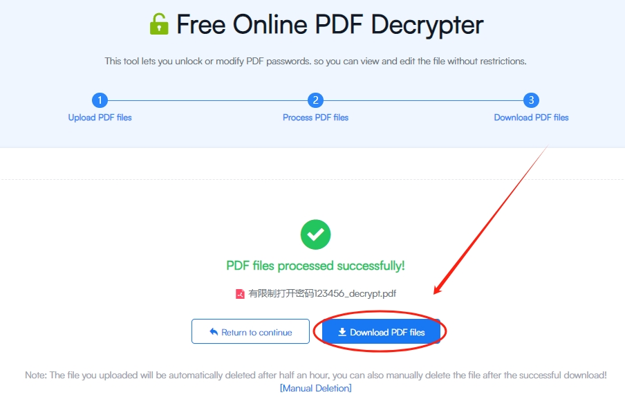 Fonwork-decrypt-pdf-step-4