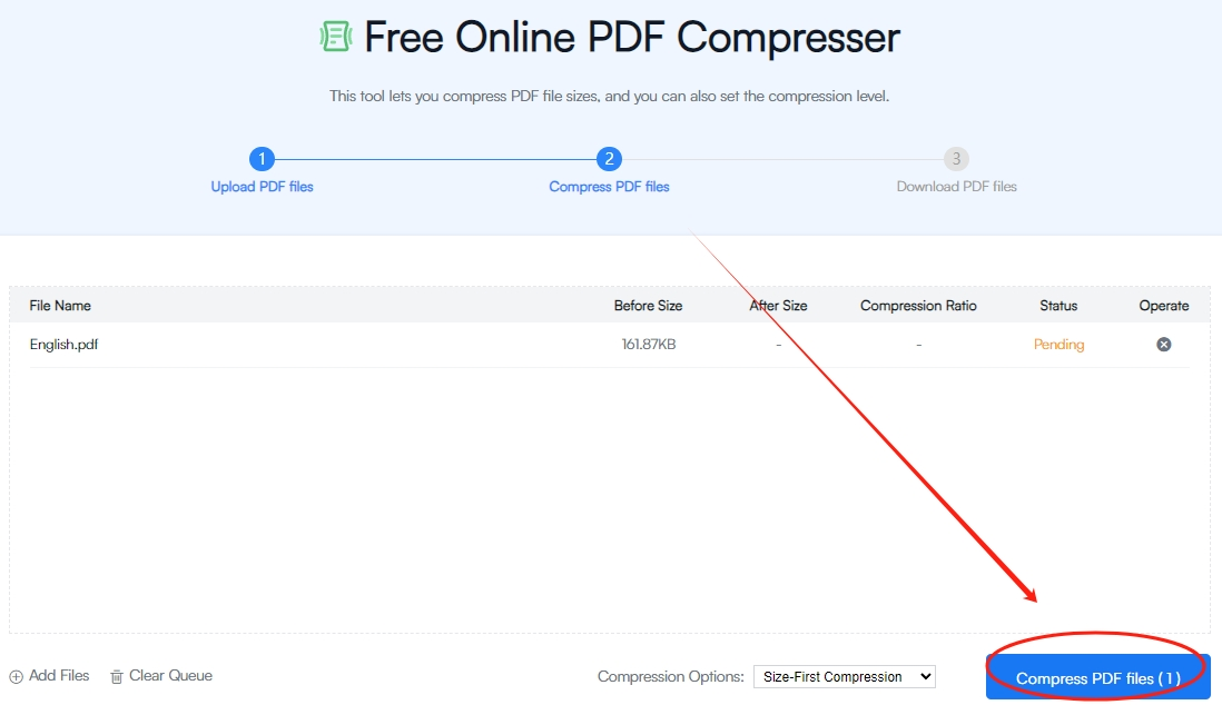 How-to-Use-Fonwork-Compress-PDF-step-3