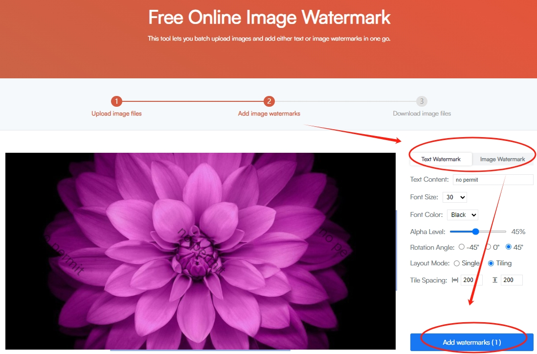 How-to-Use-Fonwork-Add-Watermark-to-Image-step-3