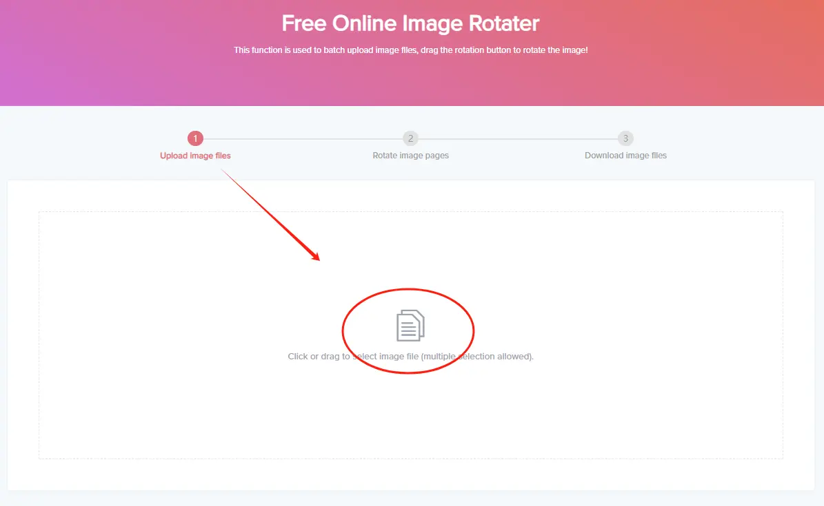 How-to-Use-Fonwork-Rotate-Images-step-2
