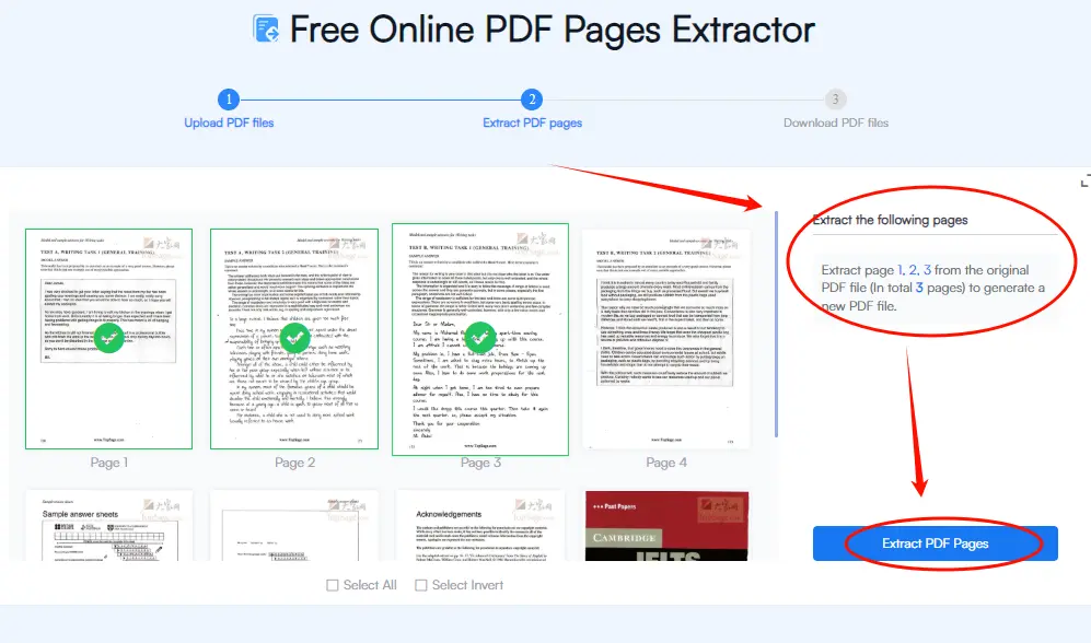 How-to-Use-Fonwork-Extract-PDF-Pages-step-3